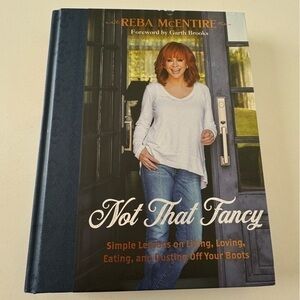 Amazon Reba McEntire Autographed Not That Fancy Cookbook